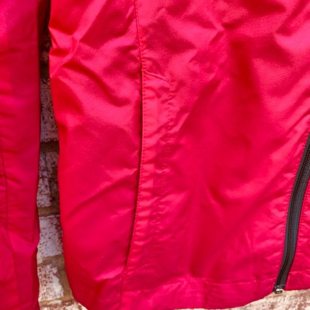 Columbia Girl's Magenta Lightweight Full Zip Coat Jacket Size 14/16 - Picture 5 of 16